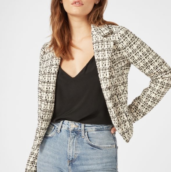 sparkly tweed blazer // size XS - Picture 2 of 6